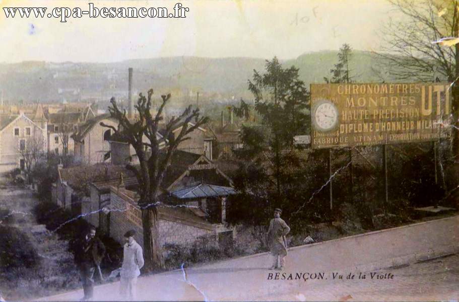 BESANÇON. Vu de la Viotte